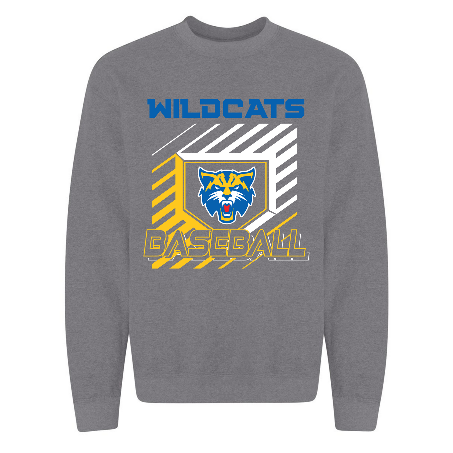 Wildcats Baseball on Deep Heather- Several Styles to Choose From!