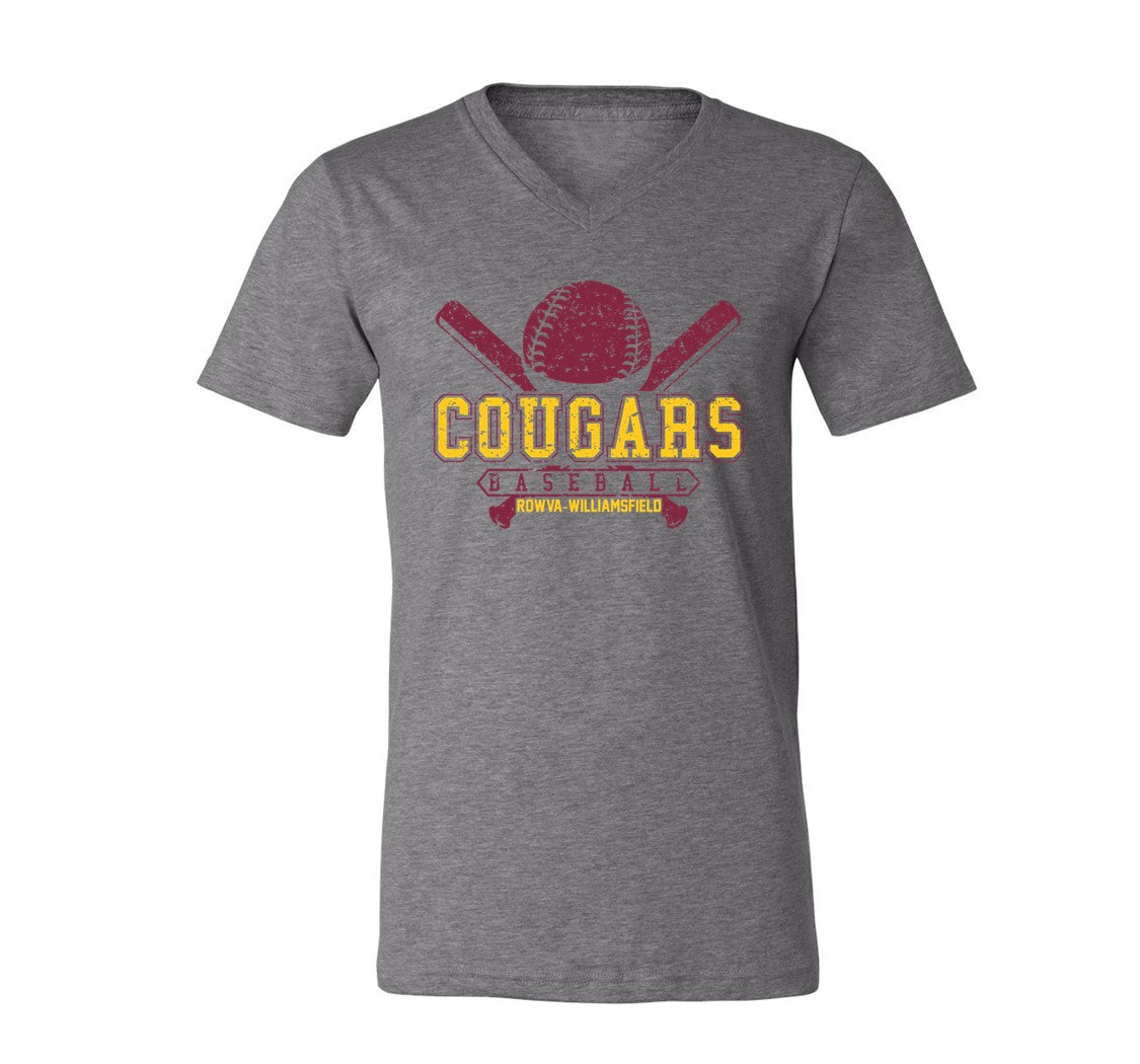 RW Baseball on Deep Heather - Several Styles to Choose From!