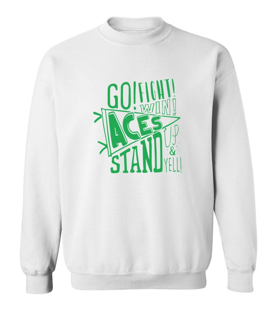 Aces on White - Several Styles to Choose From!
