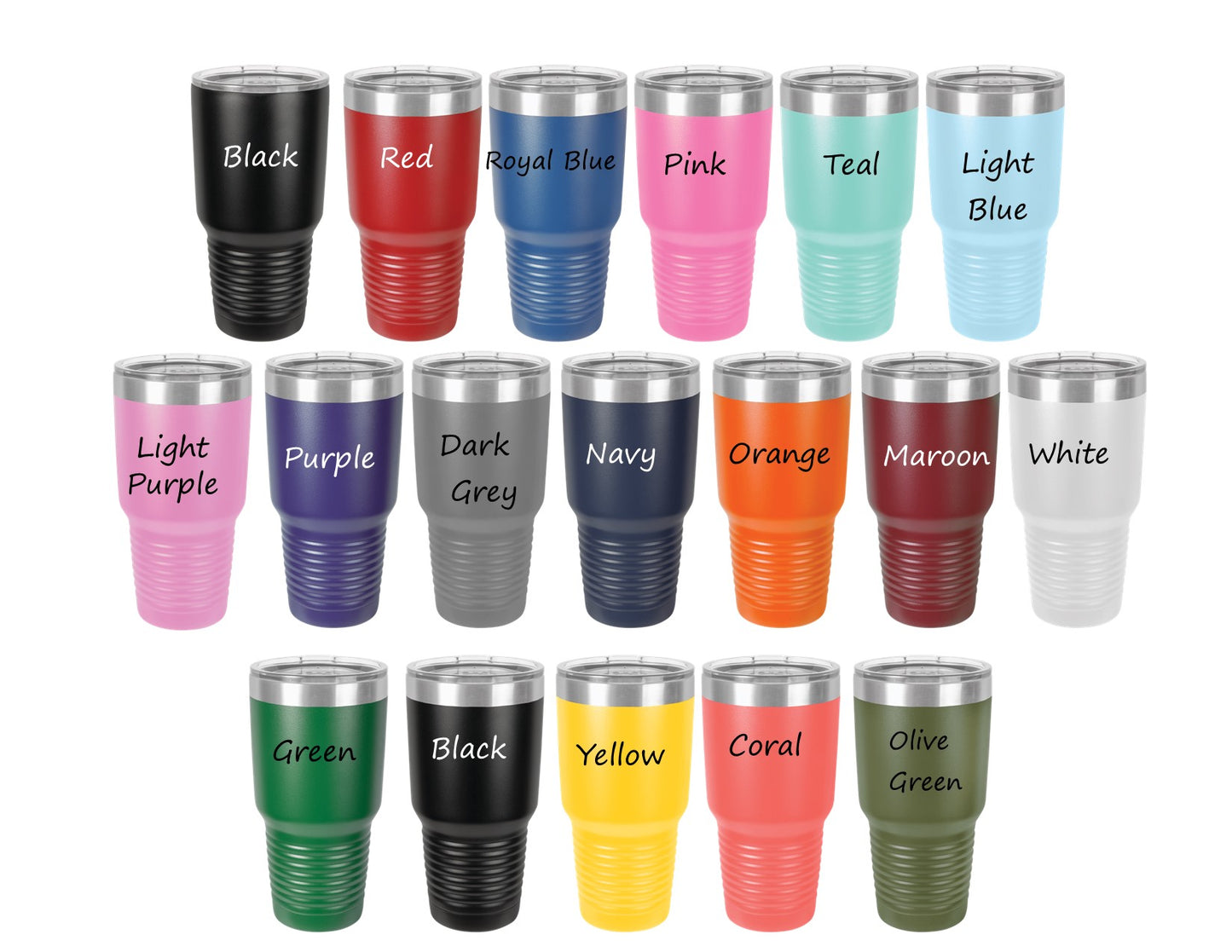 30 oz. Vacuum Insulated Ringneck Tumbler with Clear Lid - Engraved
