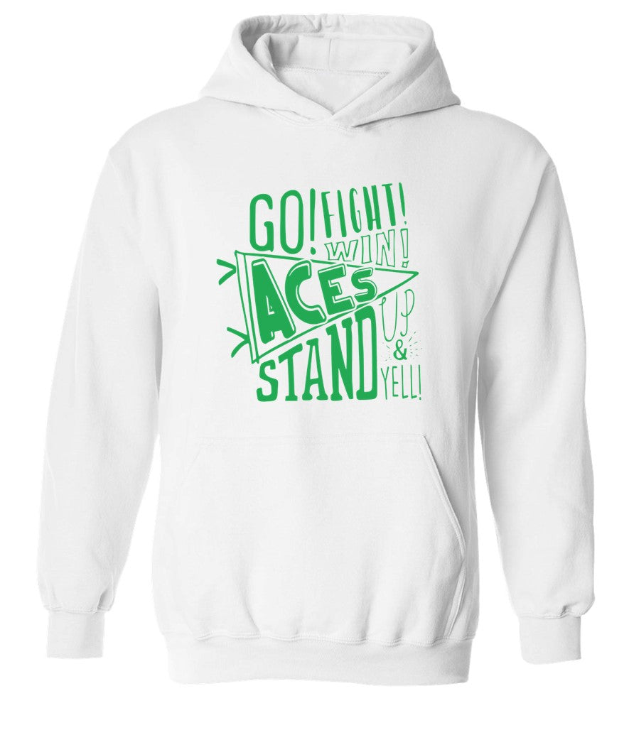 Aces on White - Several Styles to Choose From!