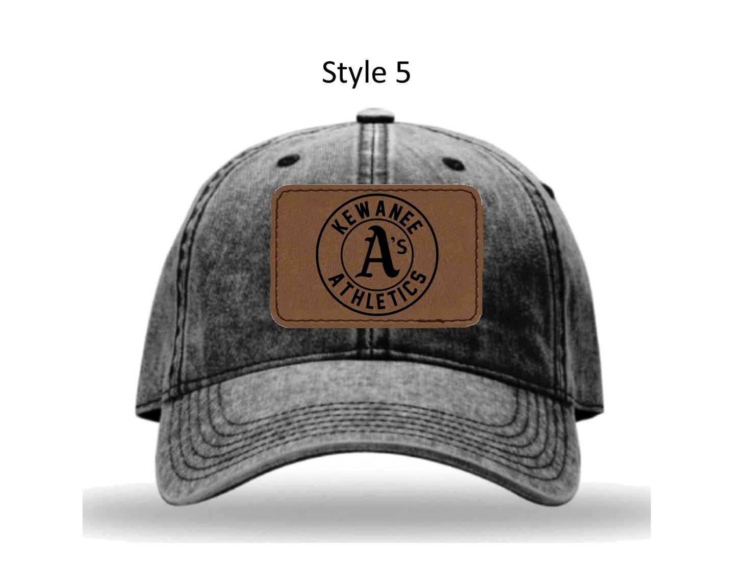 Kewanee A's - Richardson 382 Snow Washed Denim Style