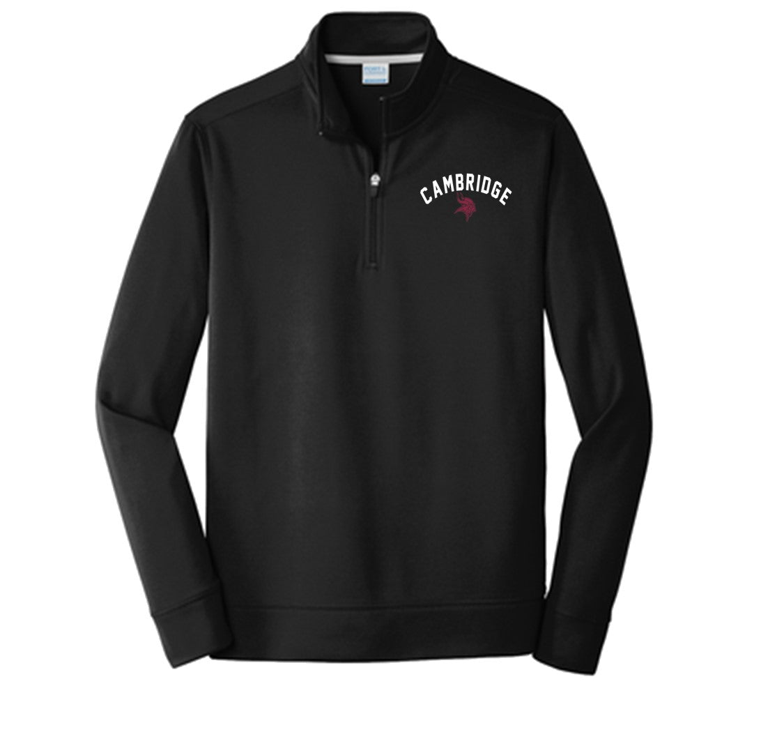 Cambridge - Port & Company - Performance Fleece 1/4 -Zip Pullover - 4 Designs to Choose From!