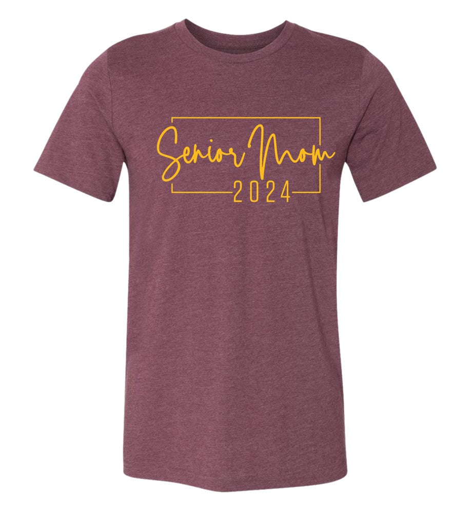 R/W - Senior Mom on Heather Maroon - Several Styles to Choose From!