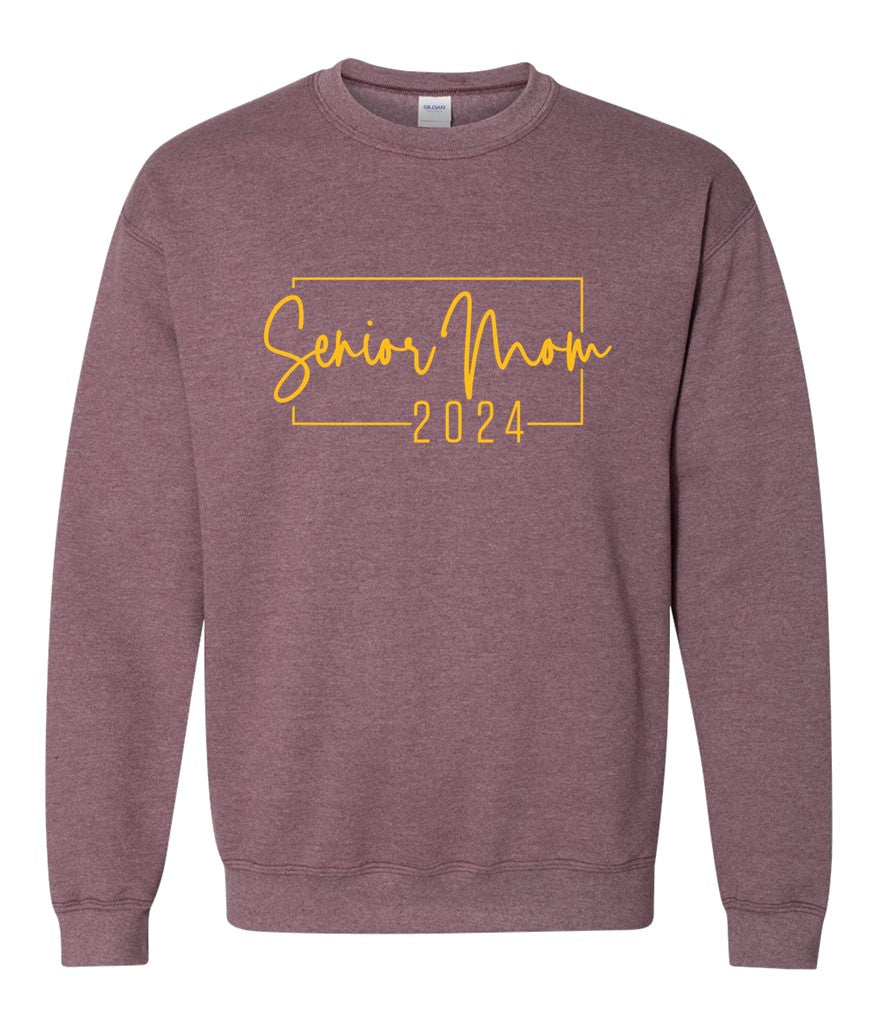 R/W - Senior Mom on Heather Maroon - Several Styles to Choose From!