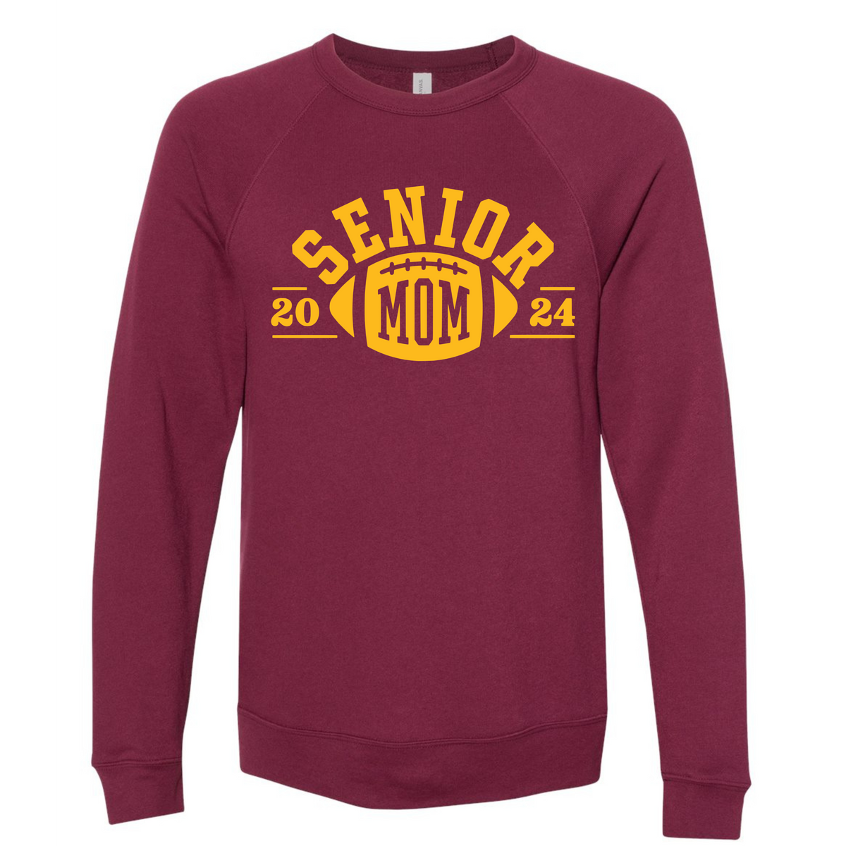 R/W Senior Mom 2024 on Maroon Several Styles to Choose From