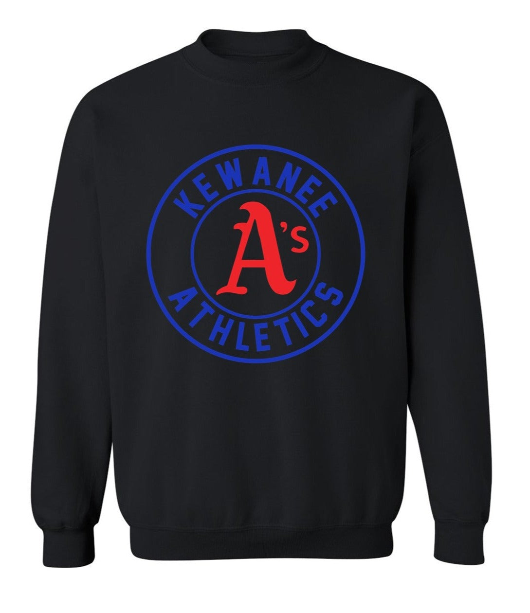 Kewanee A's - Crew Sweatshirt