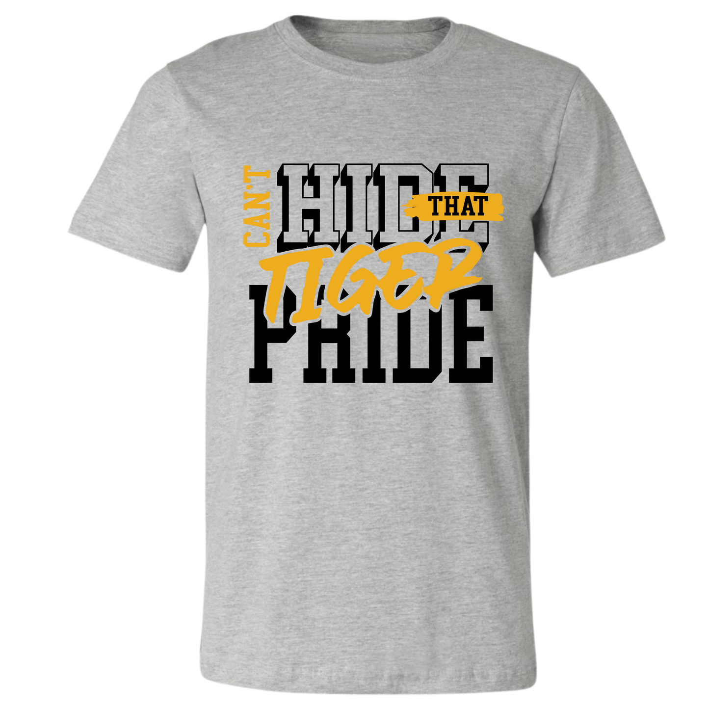 Tiger Pride on Light Gray- Several Styles to Choose From!