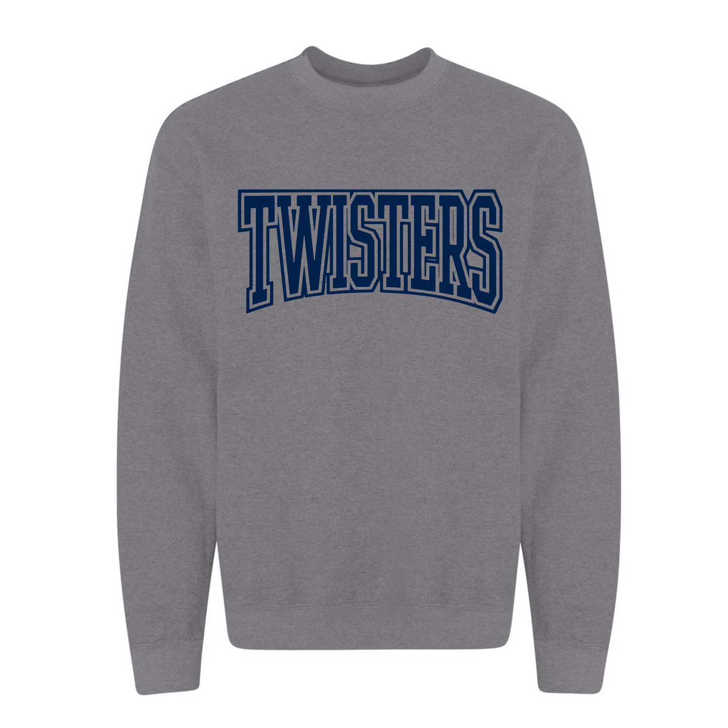 Navy Twisters on Deep Heather Gray- Several Styles to Choose From!