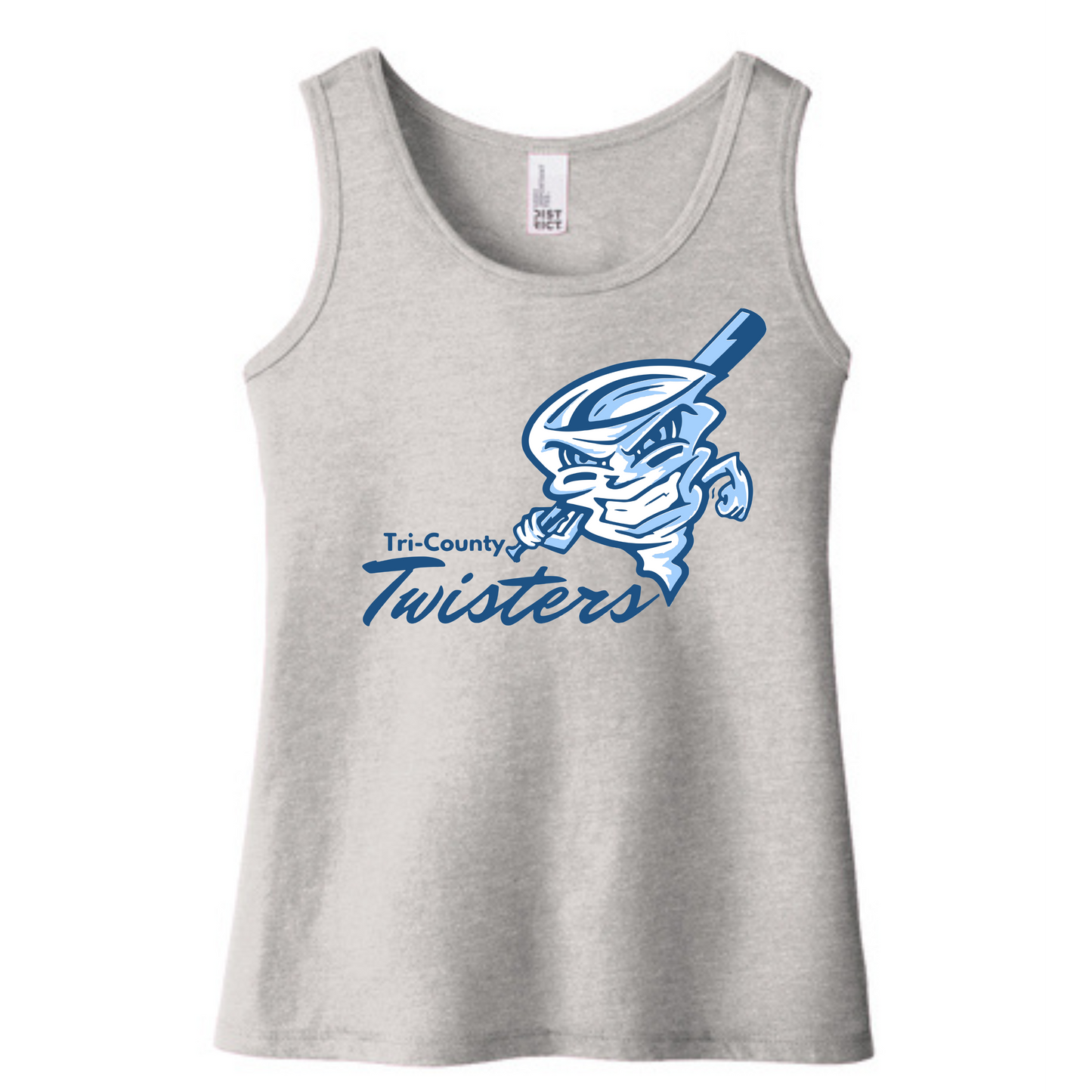 Tri-County Twisters on Light Gray- Youth Tank