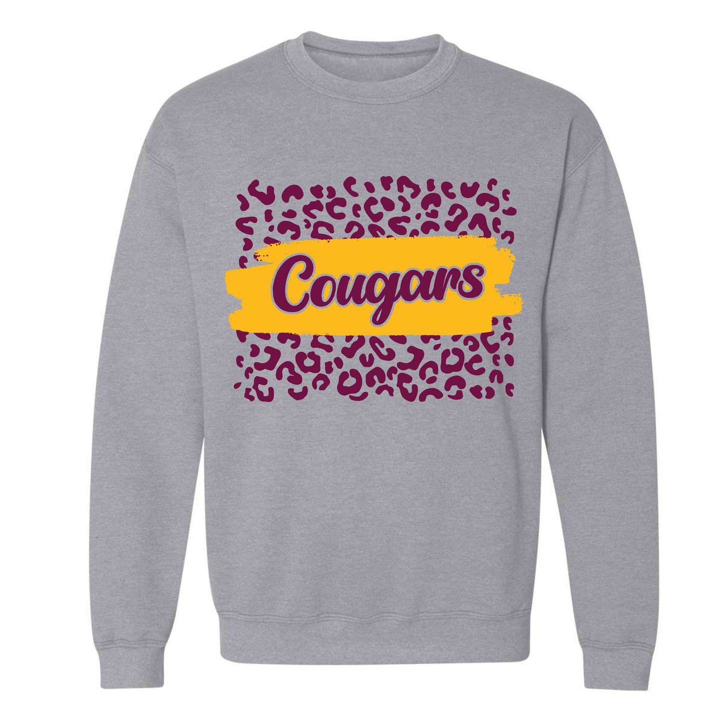 Cougars Paint on Dark Gray- Several Styles to Choose From!