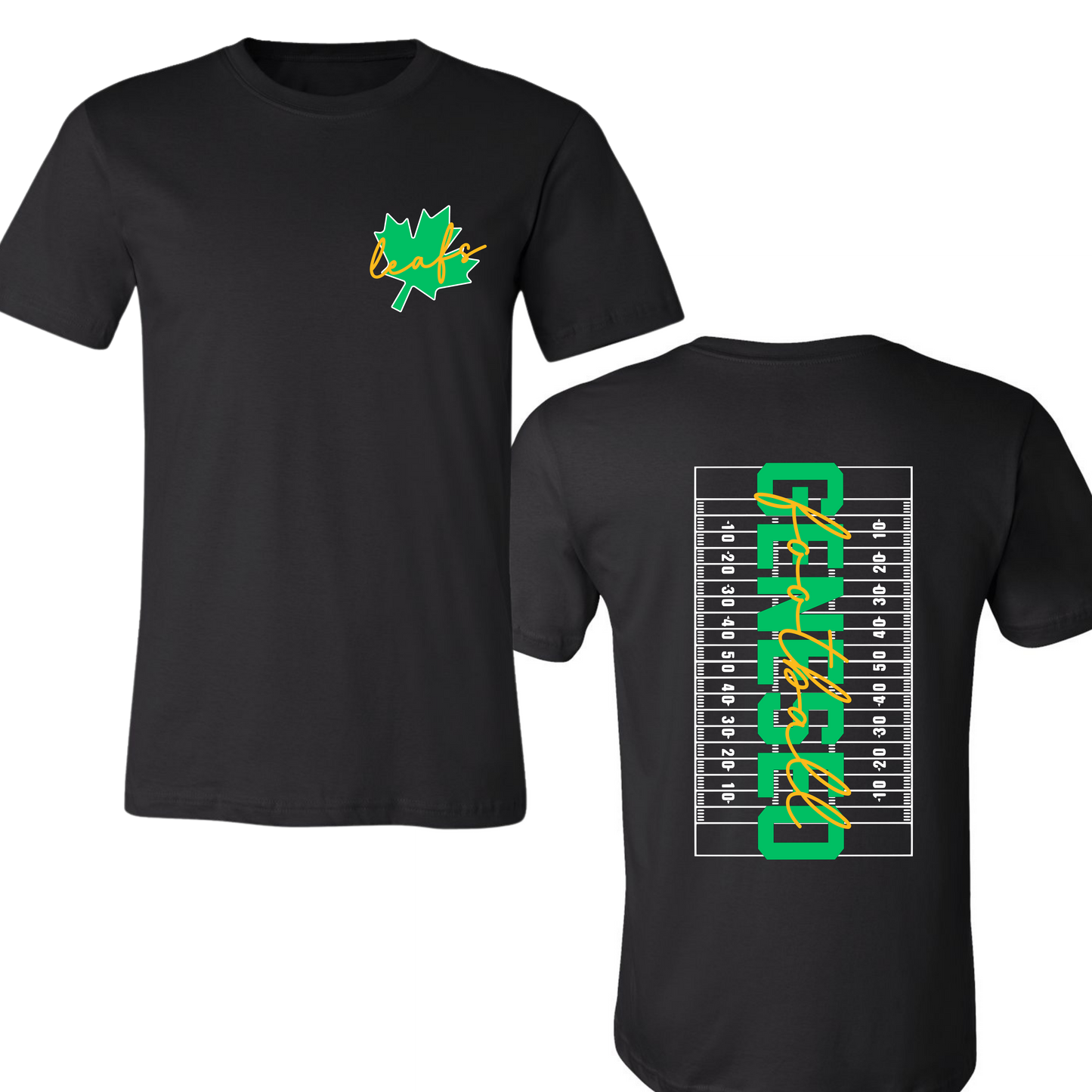 Geneseo Football on Black- Several Styles to Choose From!