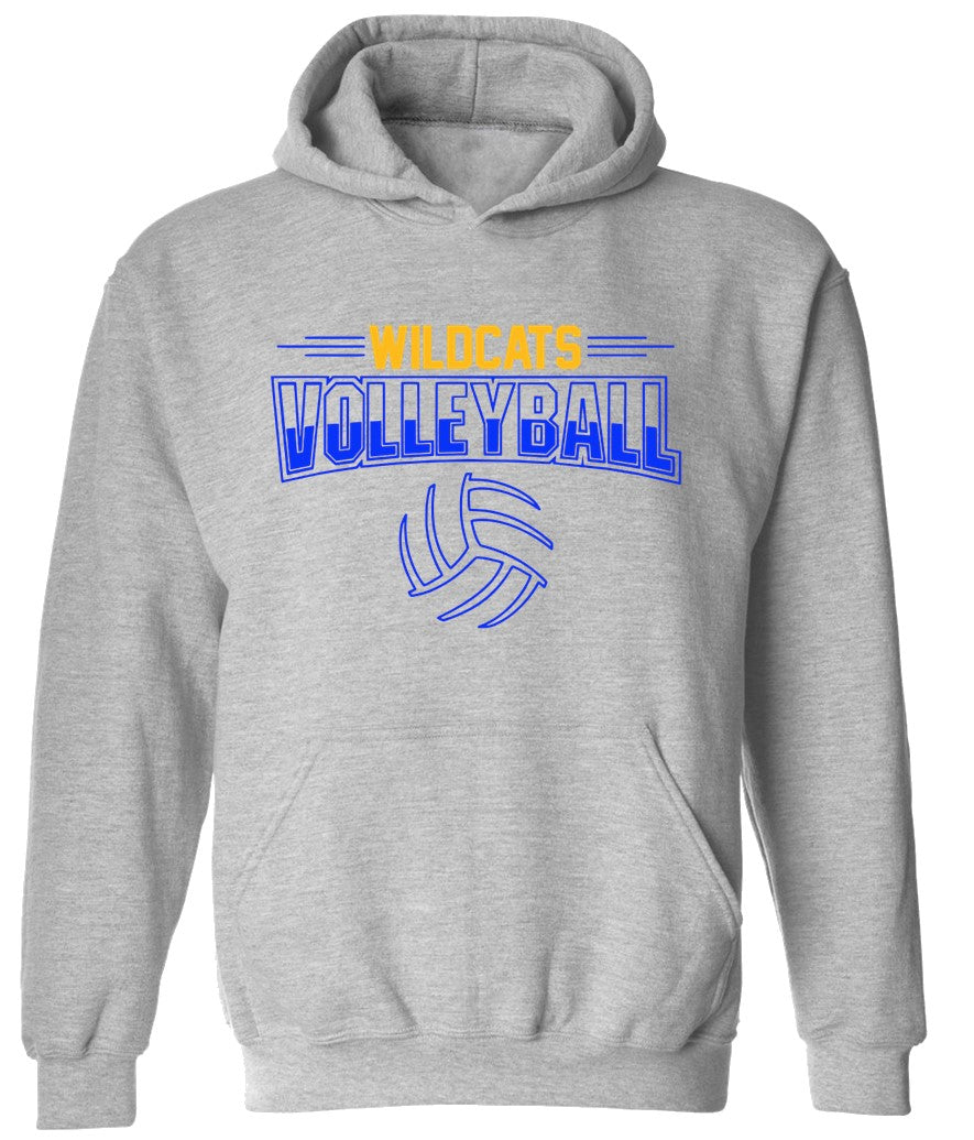 Galva Wildcats Volleyball on Grey - Several Styles to Choose From!
