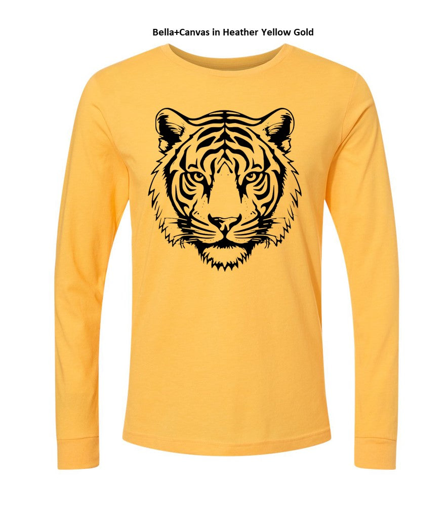 Tiger on a variety of Yellows! - Several Styles to Choose From!