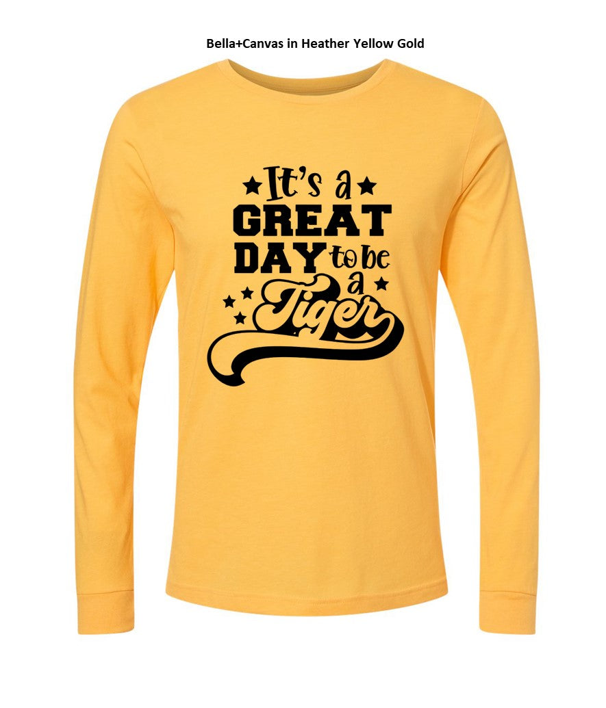 It's a Great Day to be a Tiger on a variety of Yellows! - Several Styles to Choose From!
