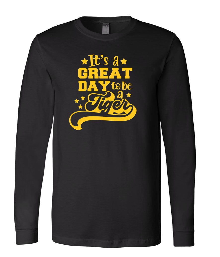 It's a Great Day to be a Tiger on Black - Several Styles to Choose From!