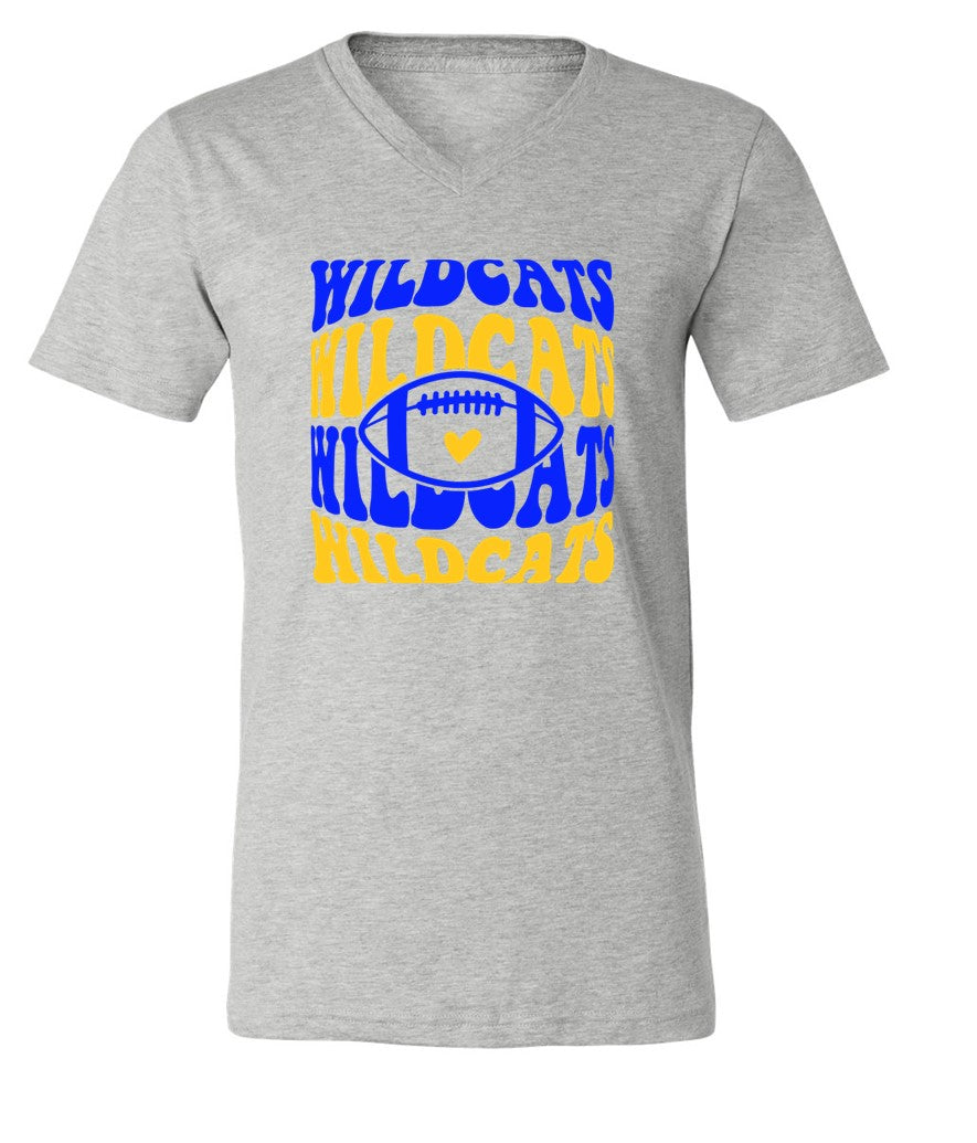 Galva Wildcats Football on Grey - Several Styles to Choose From!