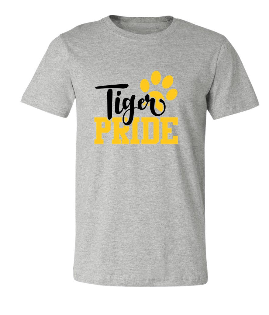 Tiger Pride on Grey - Several Styles to Choose From!