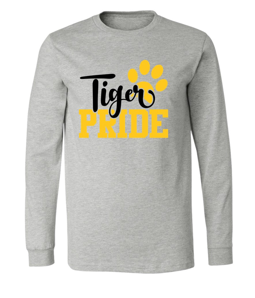 Tiger Pride on Grey - Several Styles to Choose From!