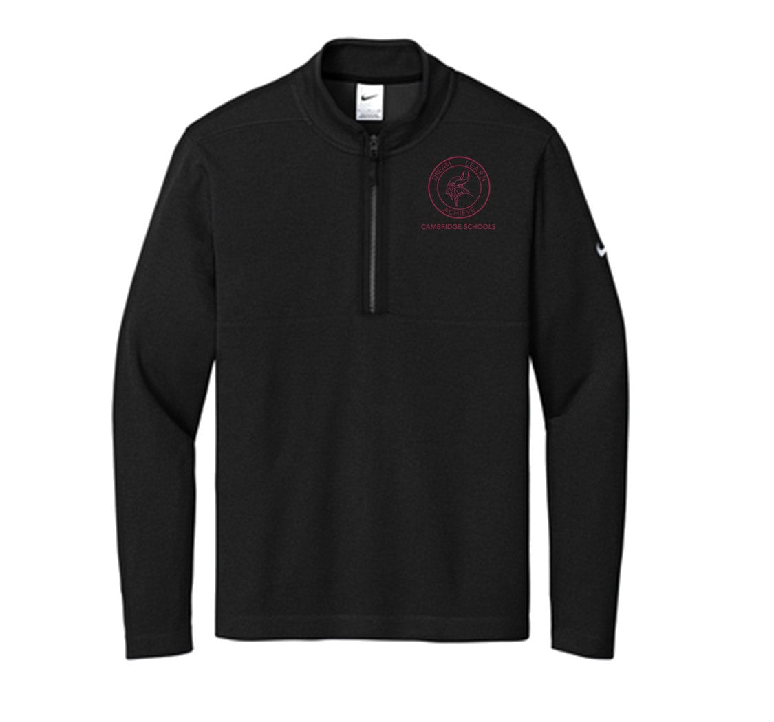 Cambridge - (Dream - Learn - Achieve) - Nike - Textured 1/2-Zip Cover-Up - 3 Designs to Choose From!