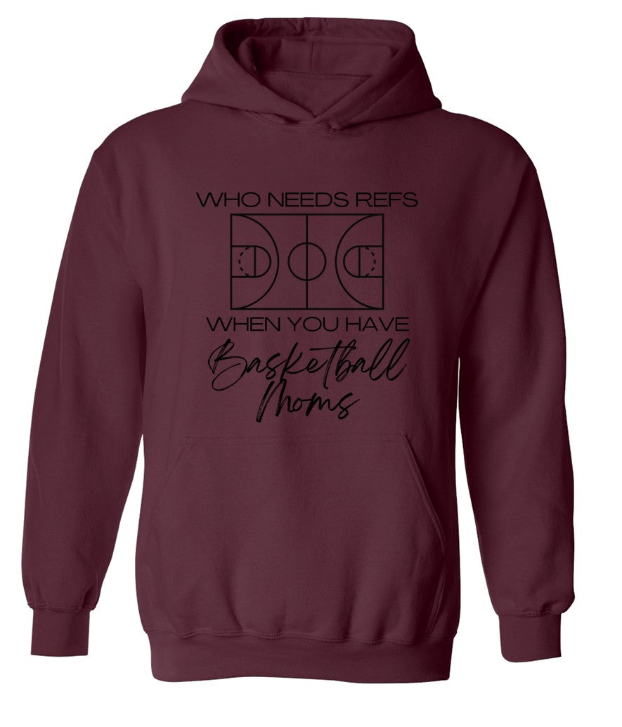Mom Ref in black on Maroon- Several Styles to Choose From!