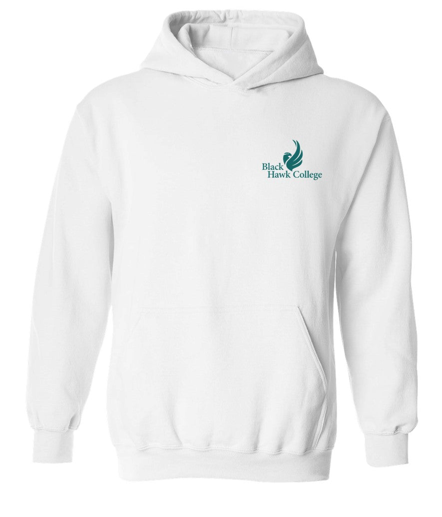 Black Hawk Pocket Logo on White - Several Styles to Choose From!