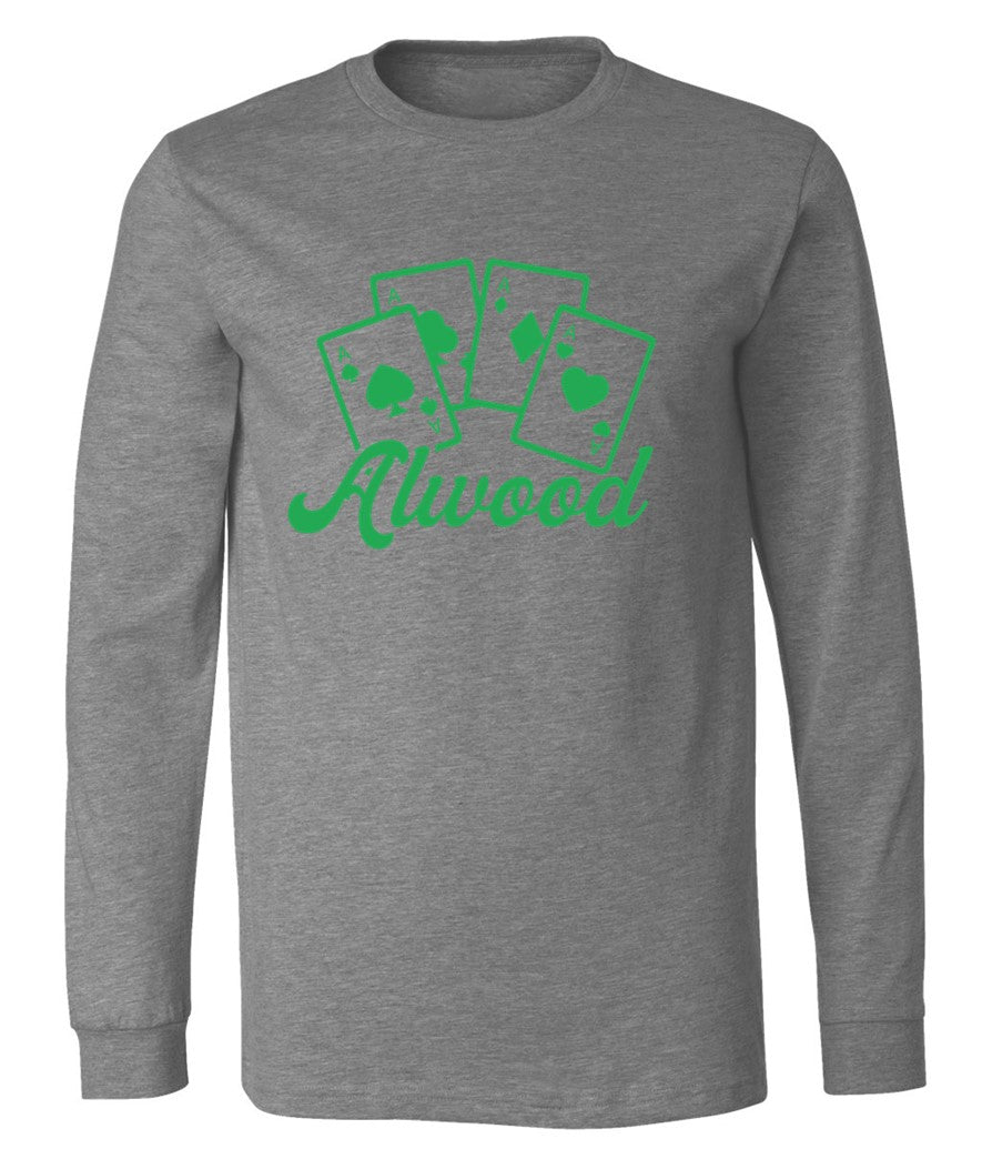 Aces on Deep Heather - Several Styles to Choose From!