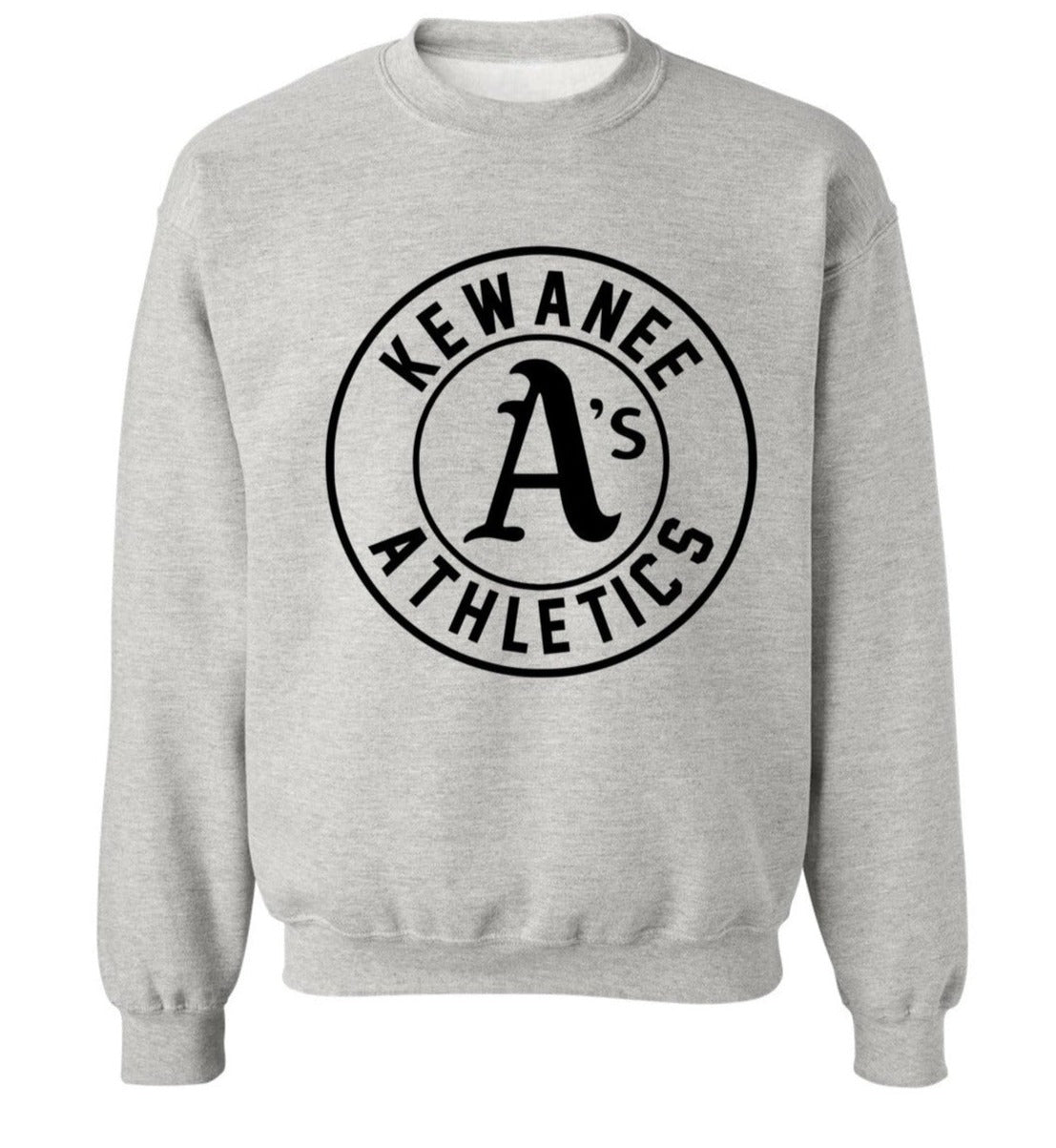 Kewanee A's - Crew Sweatshirt