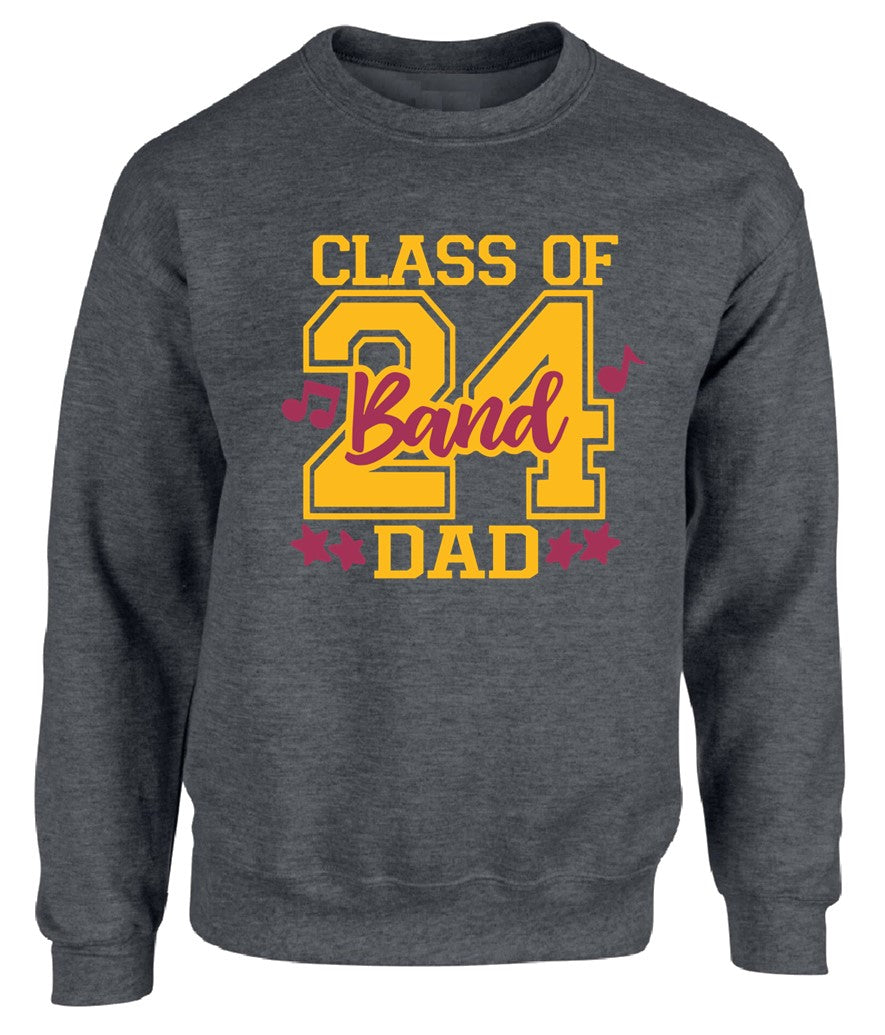 R/W - Senior Dad Band on Deep Heather - Several Styles to Choose From!