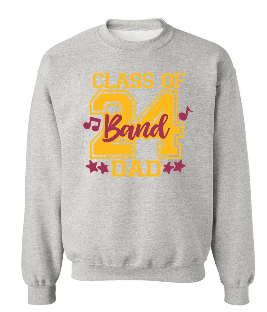 R/W - Senior Dad Band on Grey - Several Styles to Choose From!
