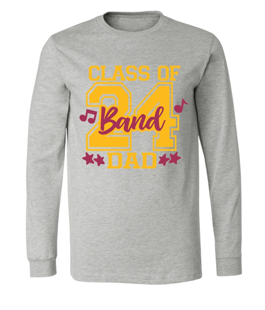 R/W - Senior Dad Band on Grey - Several Styles to Choose From!