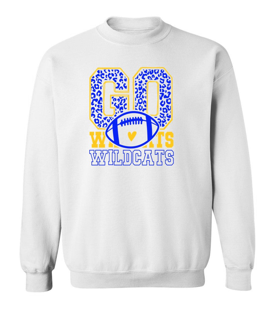 Galva Wildcats Football on White - Several Styles to Choose From!