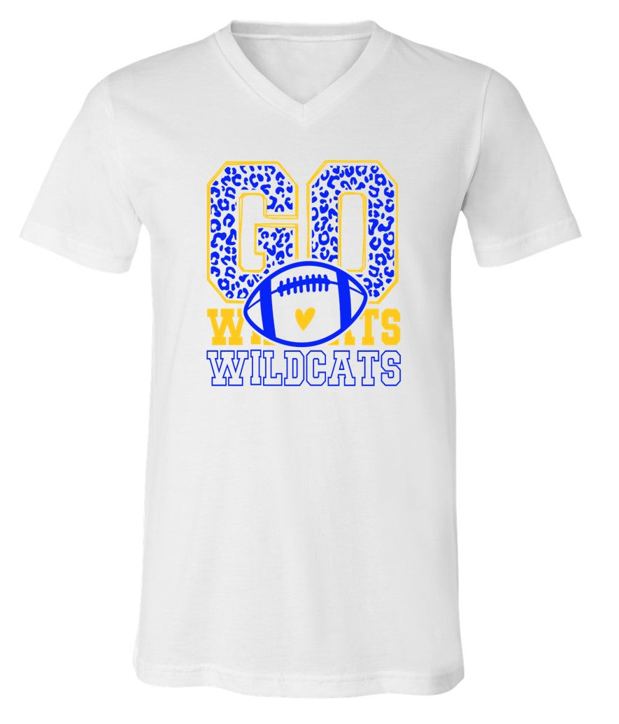 Galva Wildcats Football on White - Several Styles to Choose From!