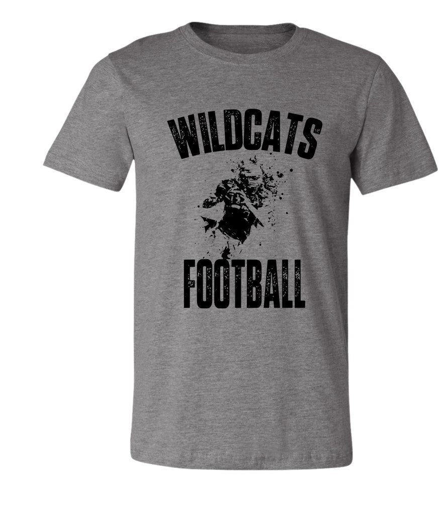 Wildcats Football on Deep Heather - Several Styles to Choose From!