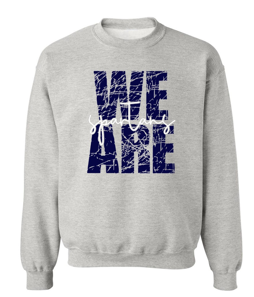 We are Spartans on Grey - Several Styles to Choose From!