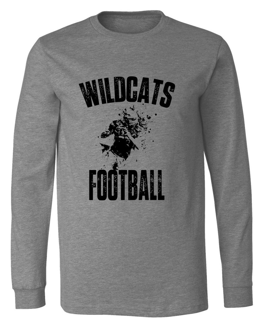 Wildcats Football on Deep Heather - Several Styles to Choose From!
