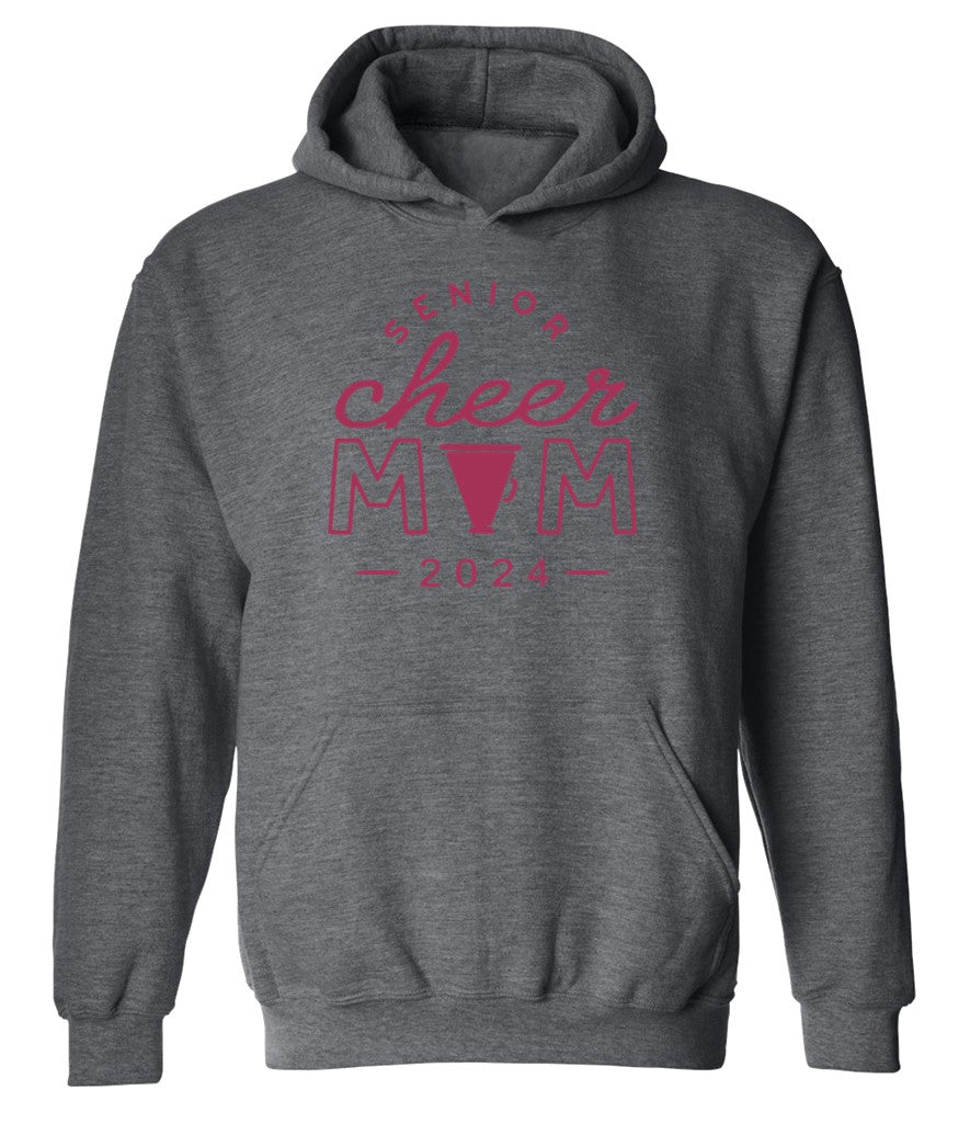 R/W - Senior Cheer Mom on Deep Heather - Several Styles to Choose From!