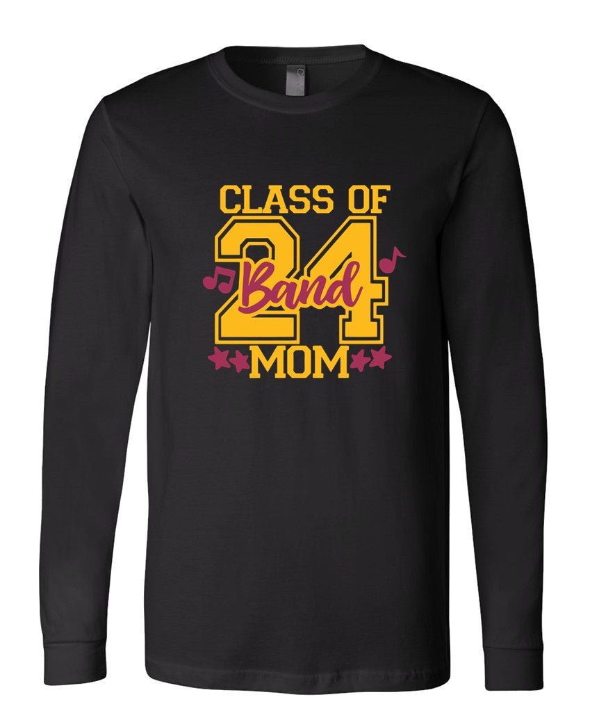 R/W - Band Mom on Black - Several Styles to Choose From!