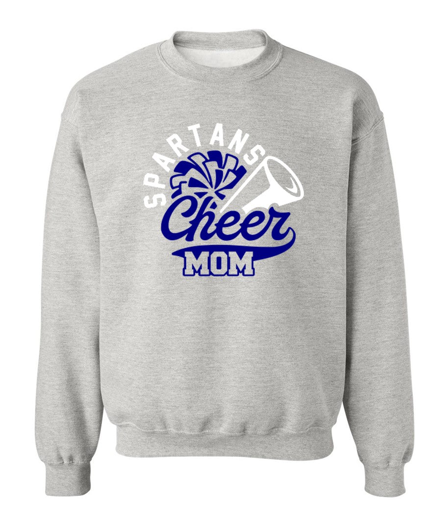 Spartans Cheer Mom on Grey - Several Styles to Choose From!