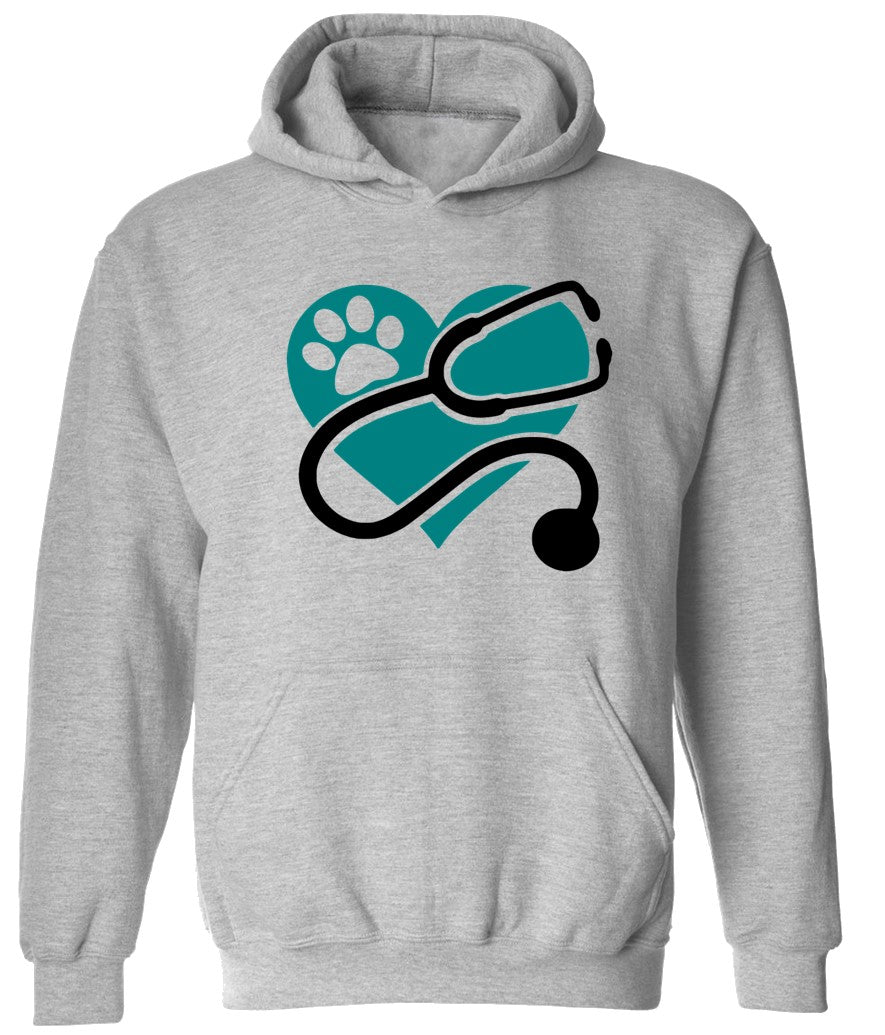 Black Hawk - Heart on Grey - Several Styles to Choose From!