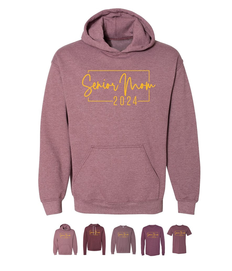 R/W - Senior Mom on Heather Maroon - Several Styles to Choose From!