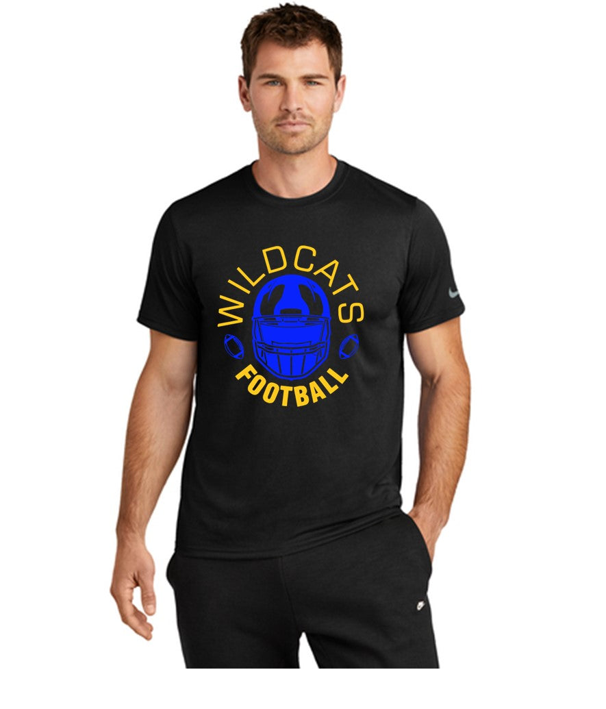 Galva Wildcats Football - Nike Swoosh Sleeve rLegend Tee