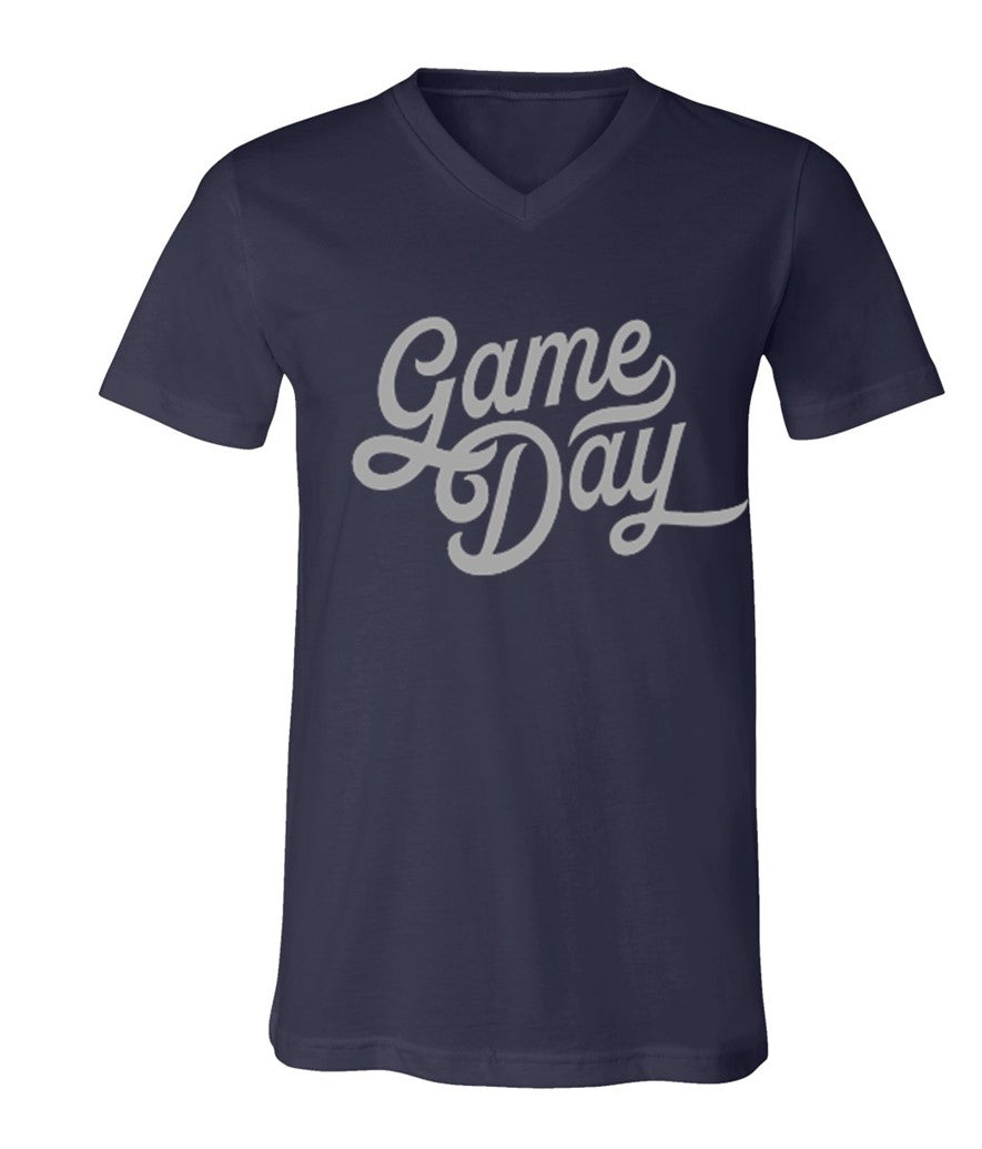 Game Day in Grey on Navy - Several Styles to Choose From!