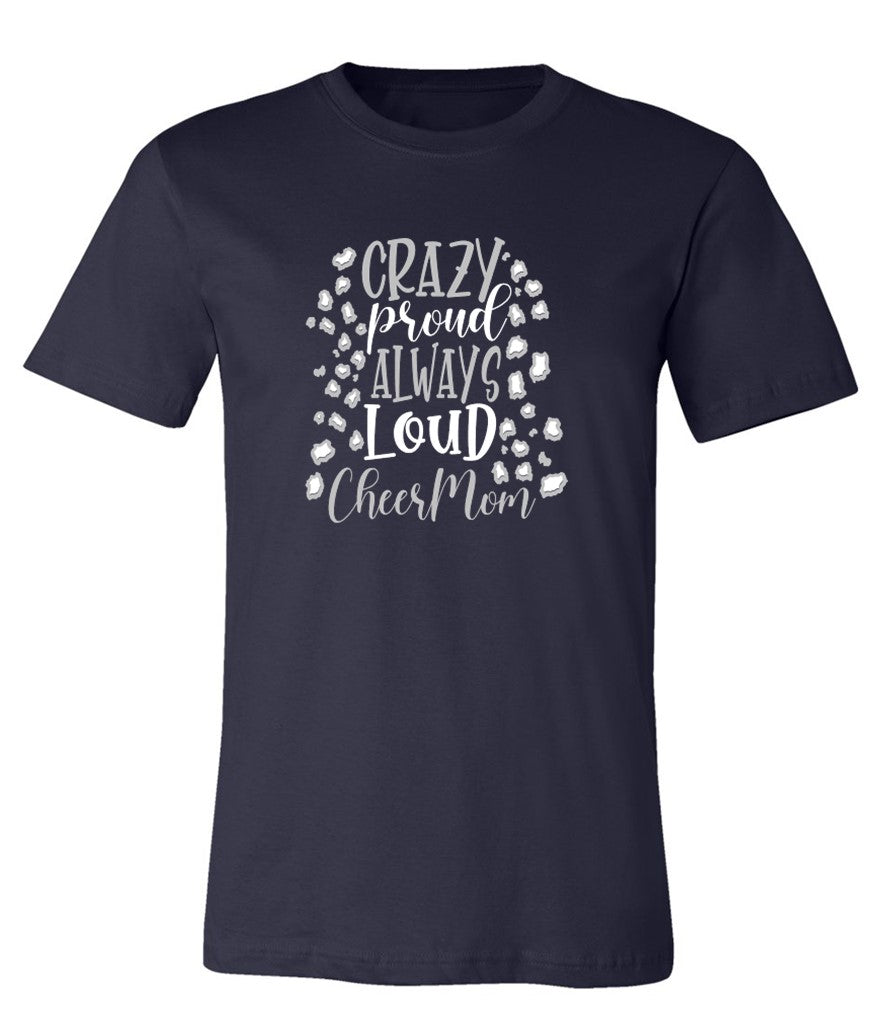 Spartans Cheer Mom on Navy - Several Styles to Choose From!
