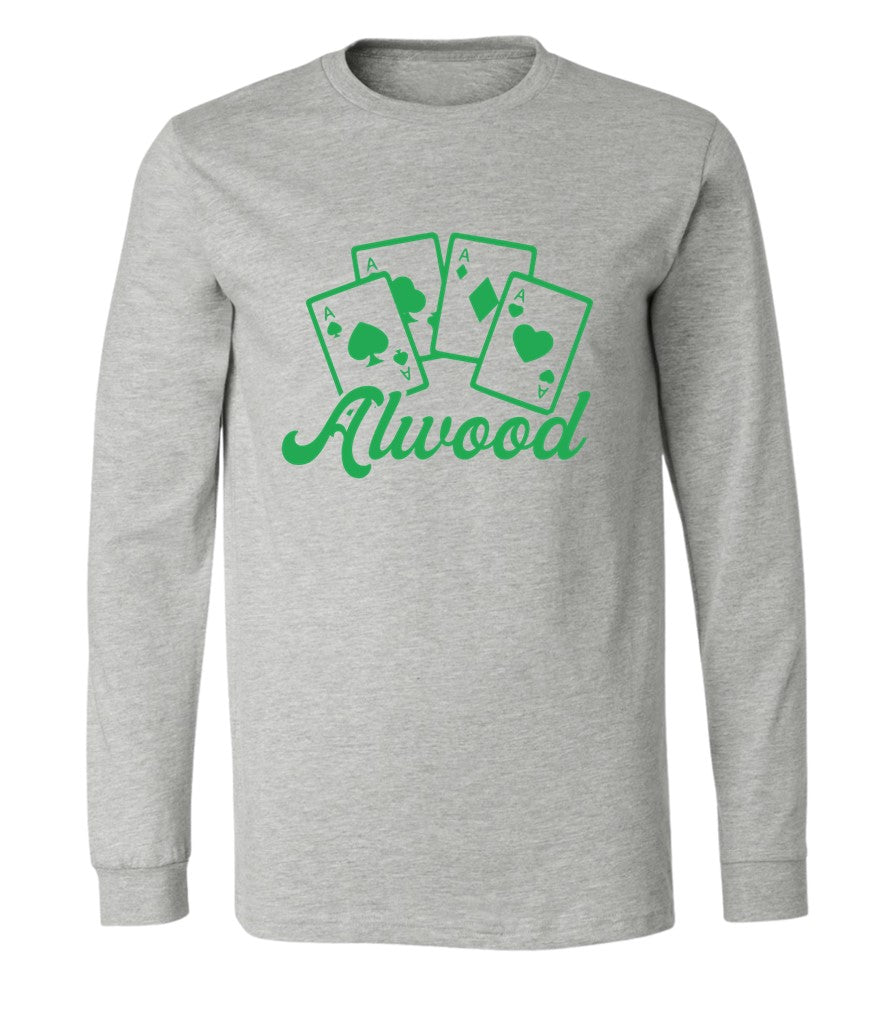 Aces on Grey - Several Styles to Choose From!