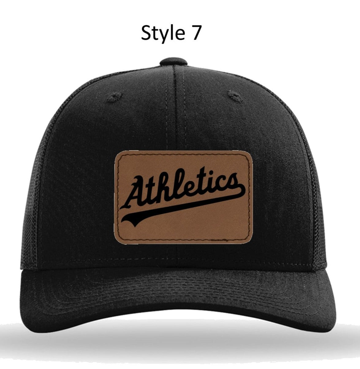 Kewanee A's - Richardson 112 Hats with Rectangle Patch on Front