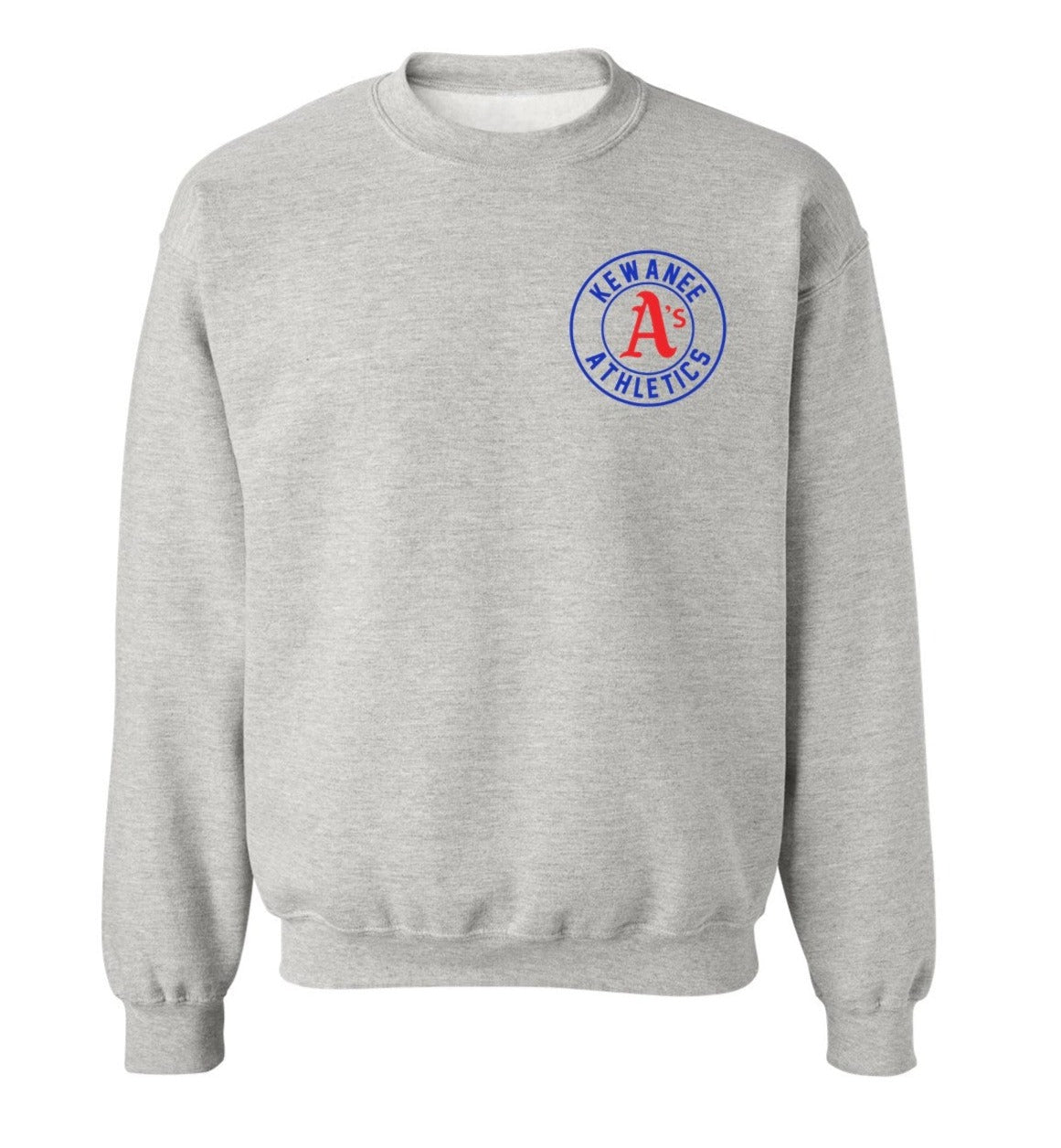 Kewanee A's - Crew Sweatshirt