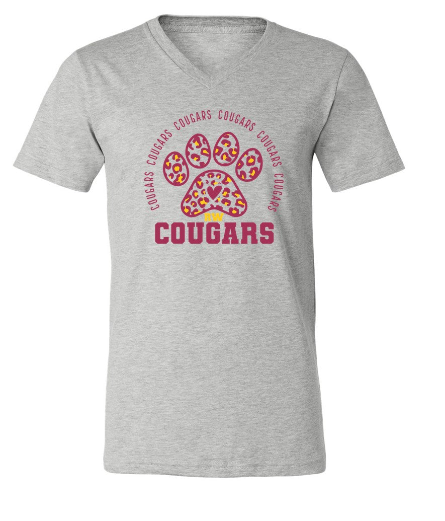 Paw Print on Grey - Several Styles to Choose From!