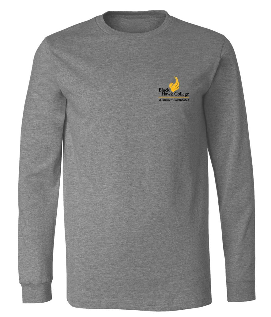Black Hawk Veterinary Technology - Pocket Logo on Deep Heather - Several Styles to Choose From!