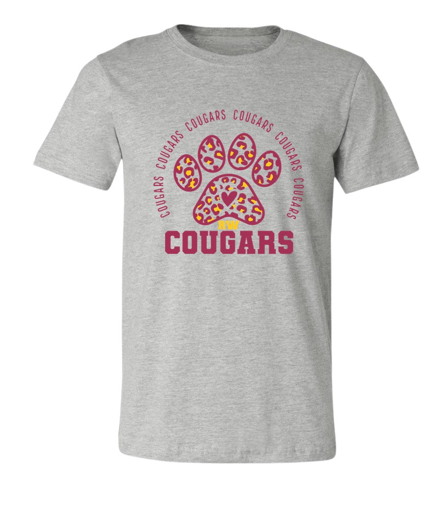 Paw Print on Grey - Several Styles to Choose From!